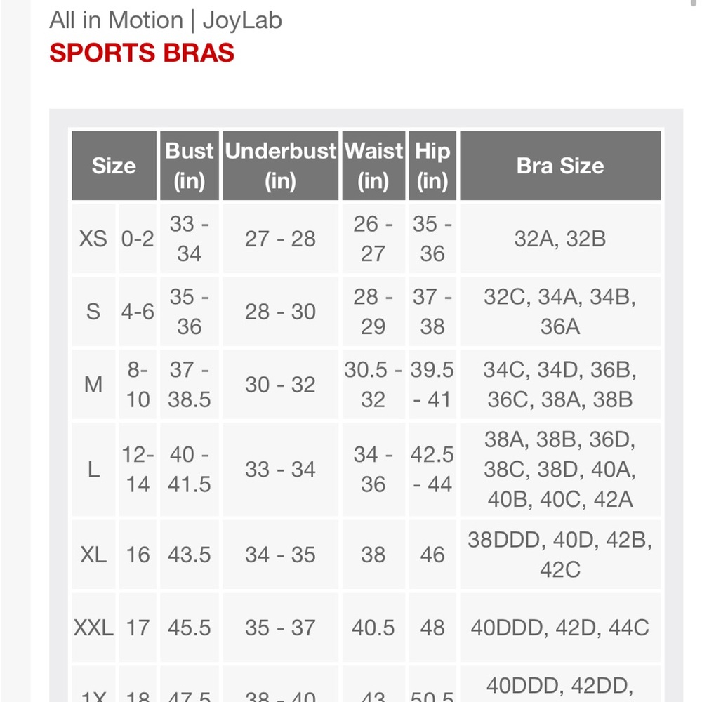 All in motion gray sports bra target - Picture 7 of 7